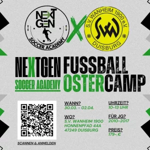 NextGen Soccer Academy Fußball Ostercamp