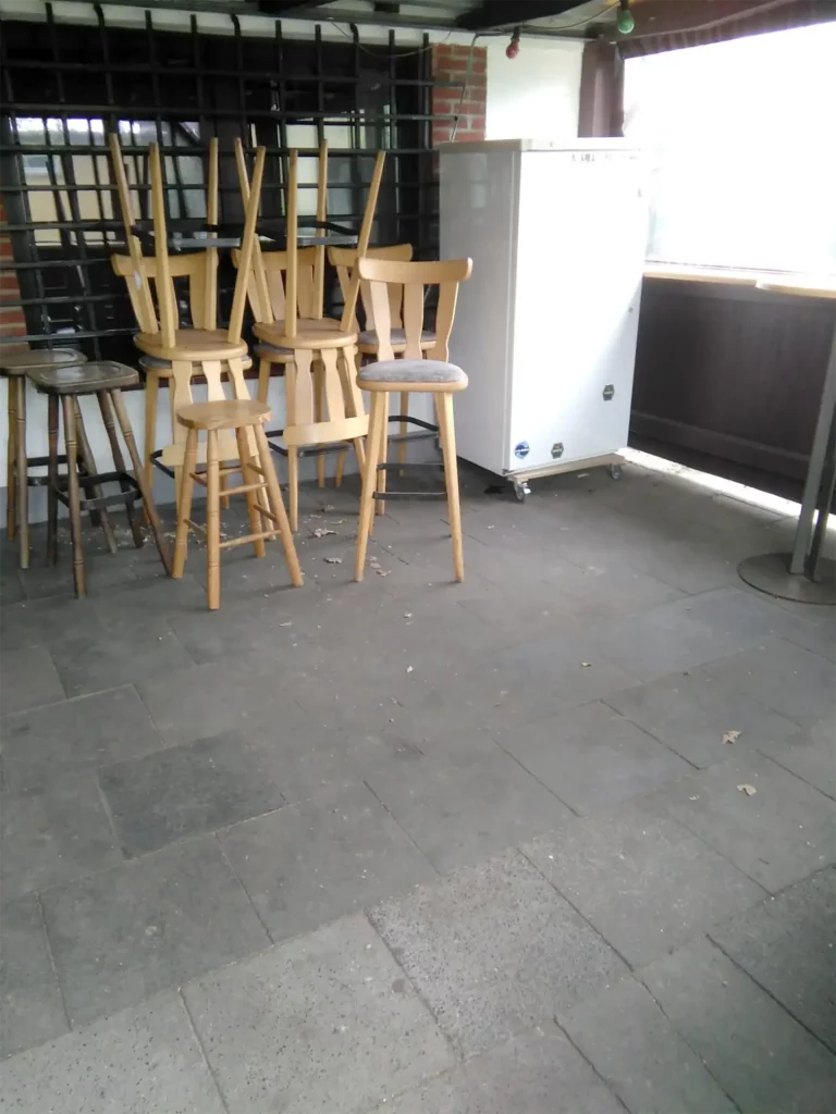 TV Heim Außenbereich